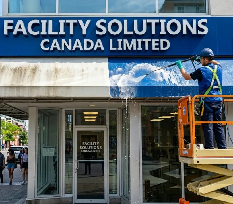 Signage Cleaning - Facility Solutions Canada Limited -